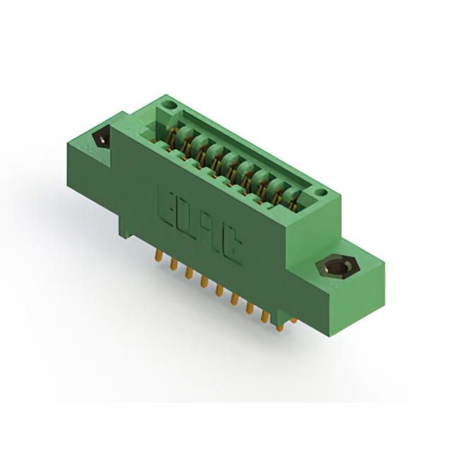 CONN EDGE DUAL FMALE 18POS 0.100