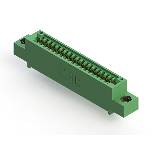 CONN EDGE SINGLE FML 19POS 0.100
