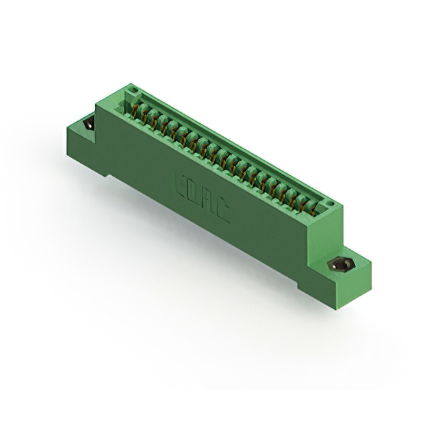 CONN EDGE SINGLE FML 19POS 0.100