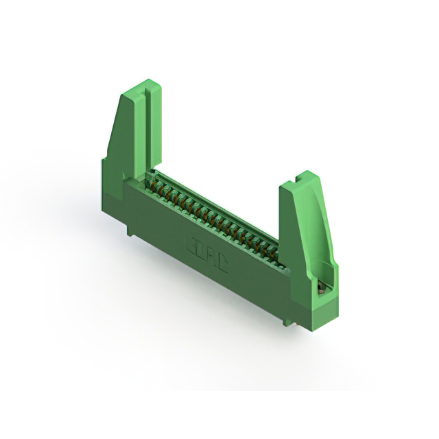 CONN EDGE SINGLE FML 20POS 0.100