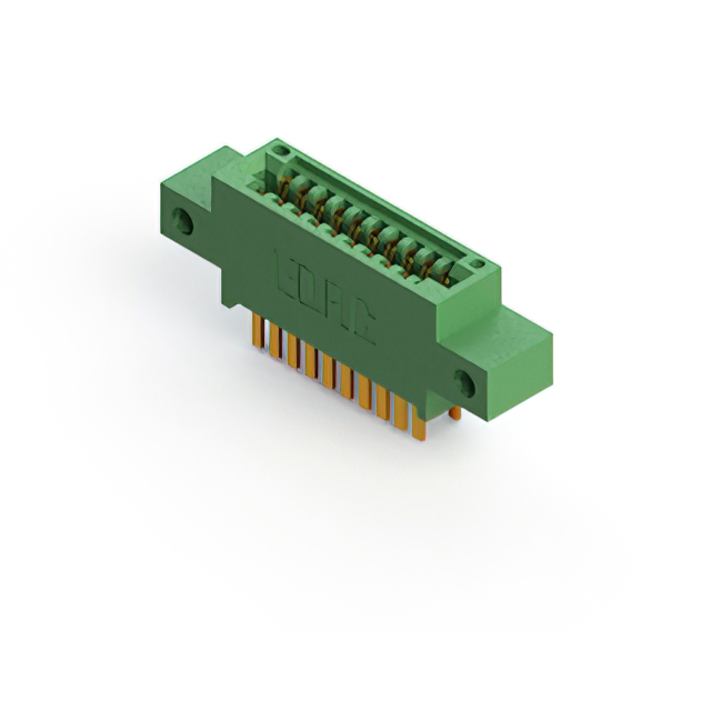 CONN EDGE DUAL FMALE 20POS 0.100