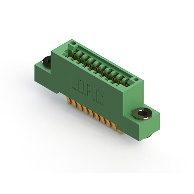 CONN EDGE DUAL FMALE 20POS 0.100