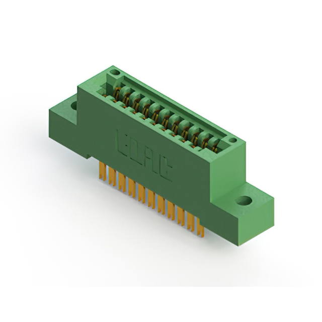 CONN EDGE DUAL FMALE 22POS 0.100