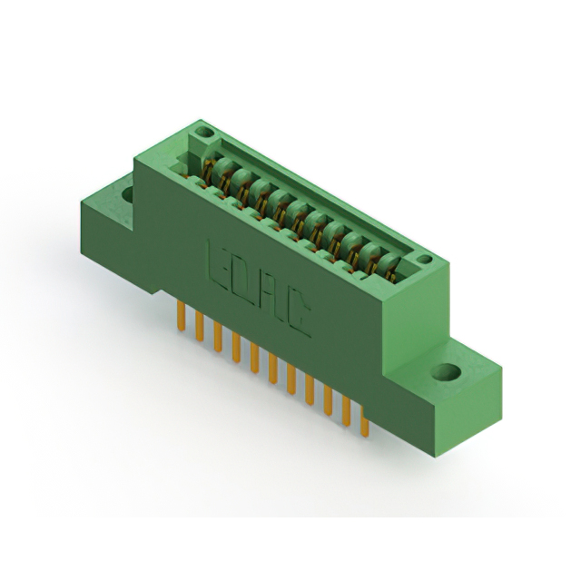 CONN EDGE DUAL FMALE 22POS 0.100