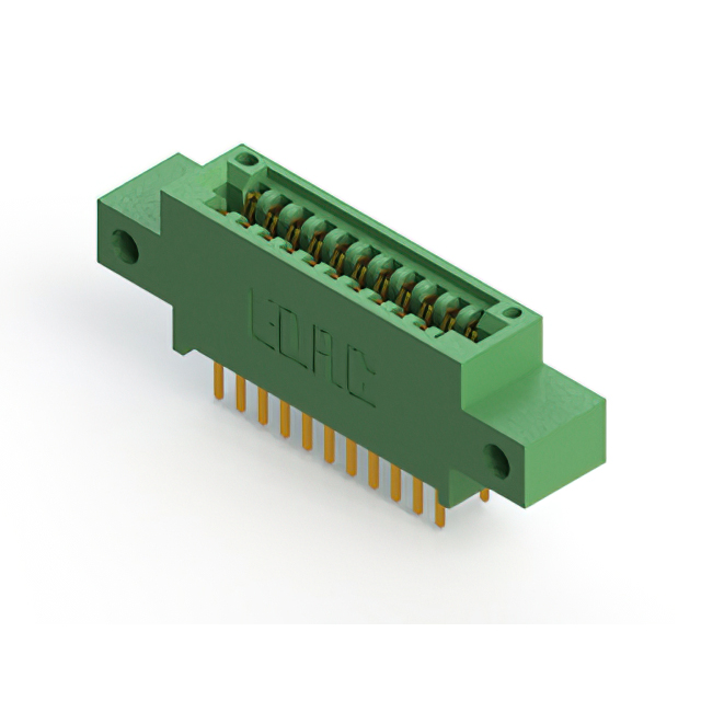 CONN EDGE DUAL FMALE 22POS 0.100