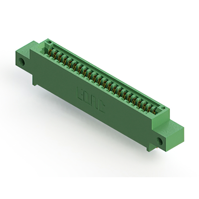 CONN EDGE SINGLE FML 22POS 0.100