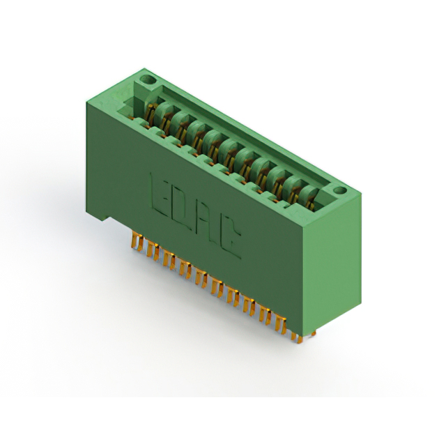 CONN EDGE DUAL FMALE 22POS 0.100