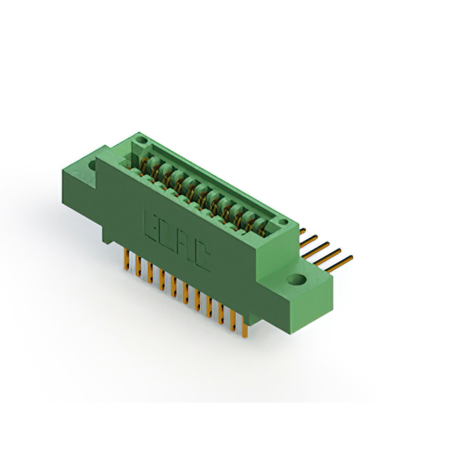 CONN EDGE DUAL FMALE 22POS 0.100
