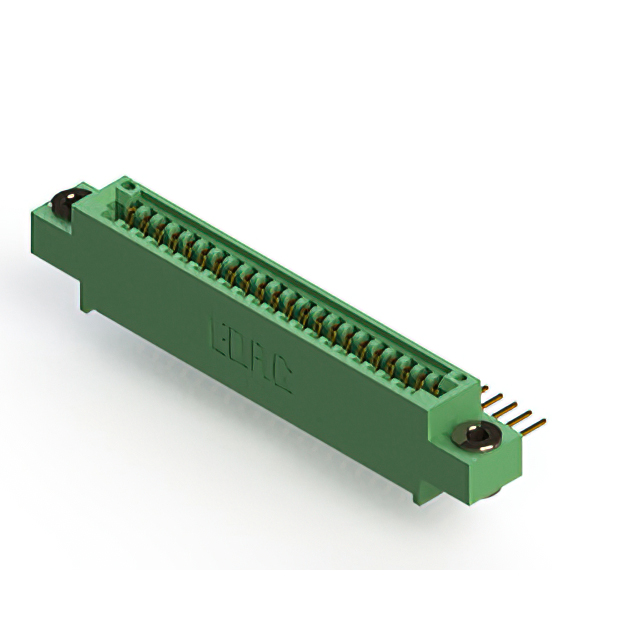 CONN EDGE SINGLE FML 22POS 0.100