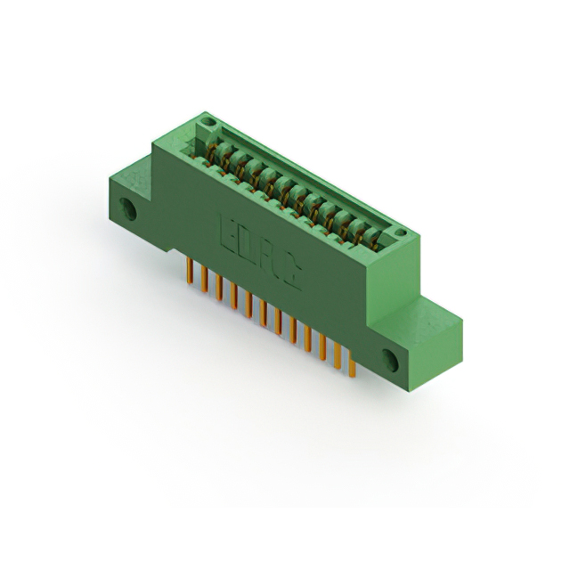 CONN EDGE DUAL FMALE 24POS 0.100