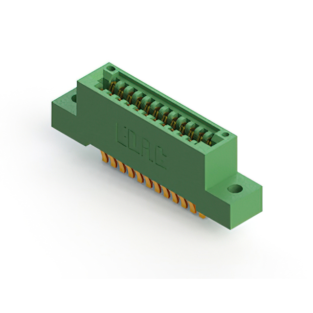 CONN EDGE DUAL FMALE 24POS 0.100