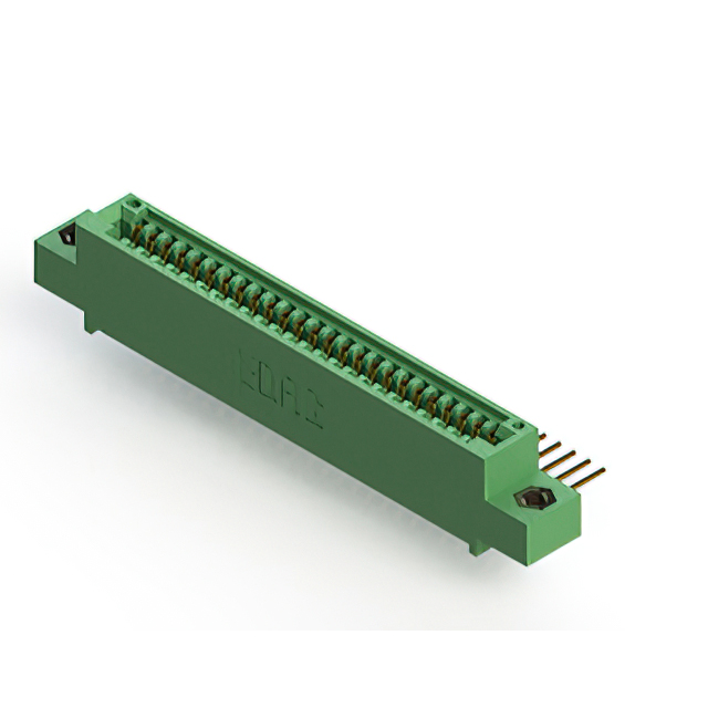 CONN EDGE SINGLE FML 25POS 0.100