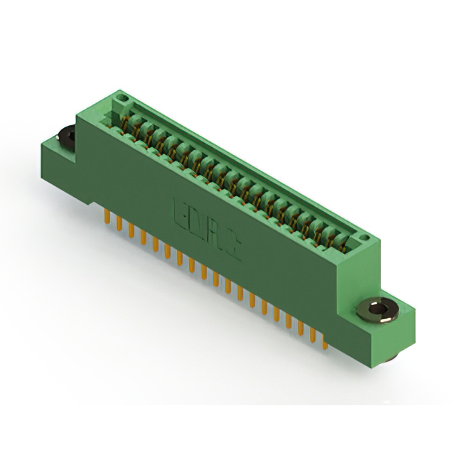 CONN EDGE DUAL FMALE 38POS 0.100