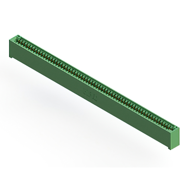 CONN EDGE SINGLE FML 62POS 0.100