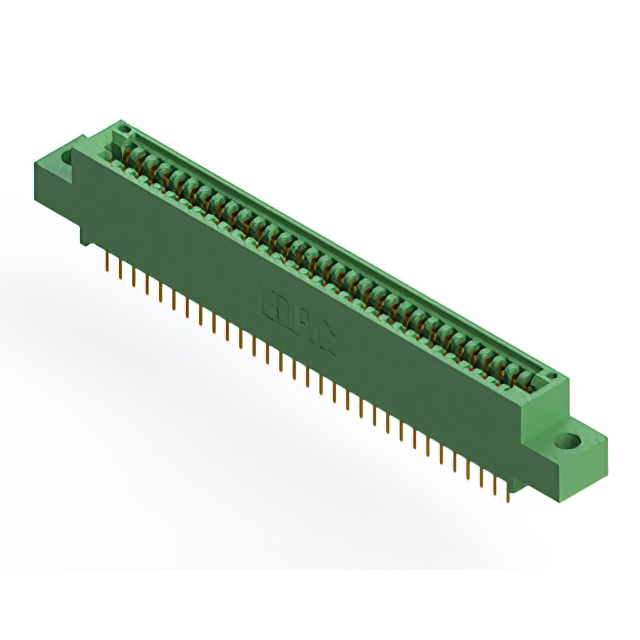 CONN EDGE DUAL FMALE 62POS 0.100