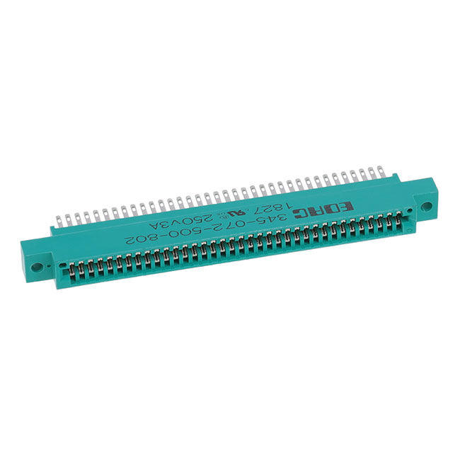 CONN EDGE DUAL FMALE 72POS 0.100
