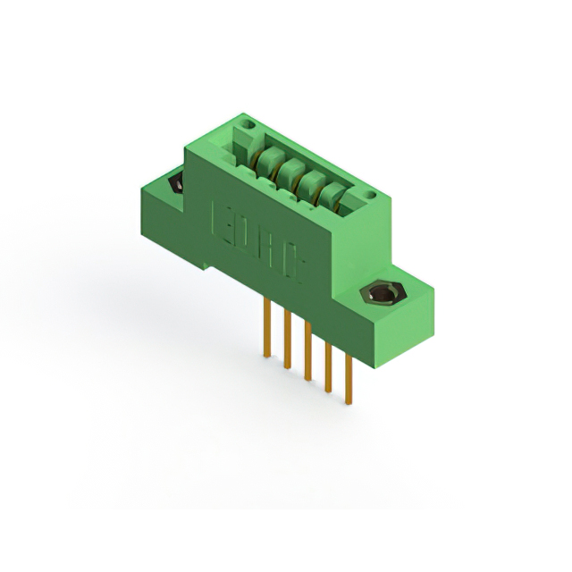 CONN EDGE SGL FMALE 5POS 0.125