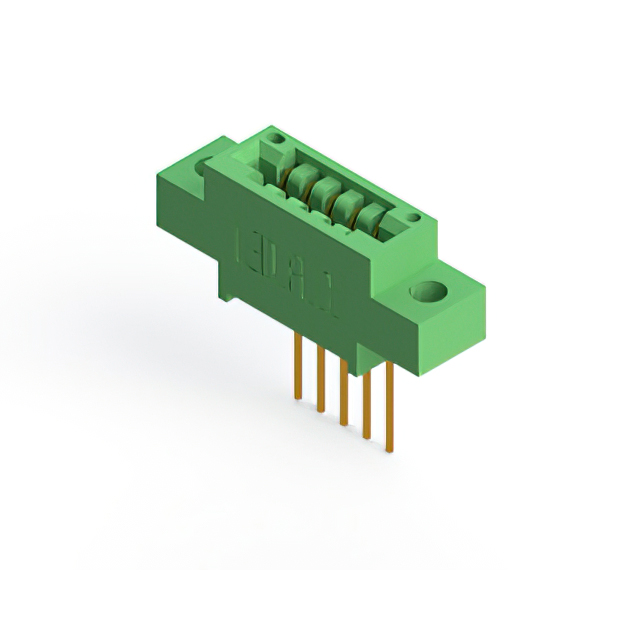 CONN EDGE SGL FMALE 5POS 0.125