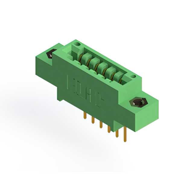 CONN EDGE SGL FMALE 6POS 0.125