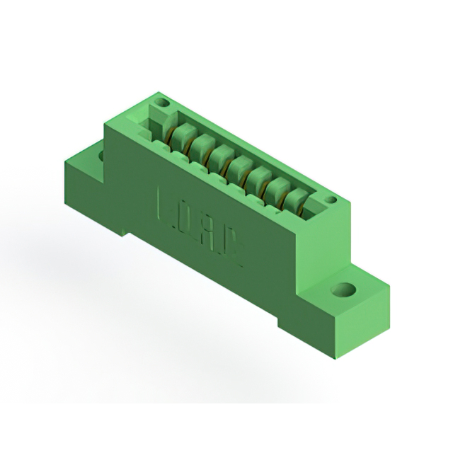 CONN EDGE SGL FMALE 8POS 0.125