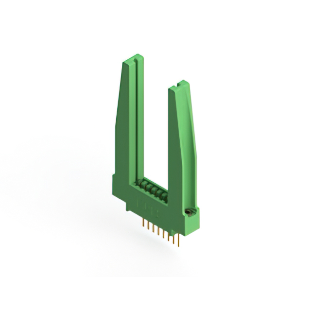 CONN EDGE SGL FMALE 8POS 0.125