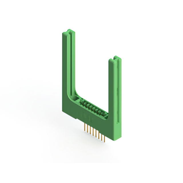 CONN EDGE SGL FMALE 8POS 0.125