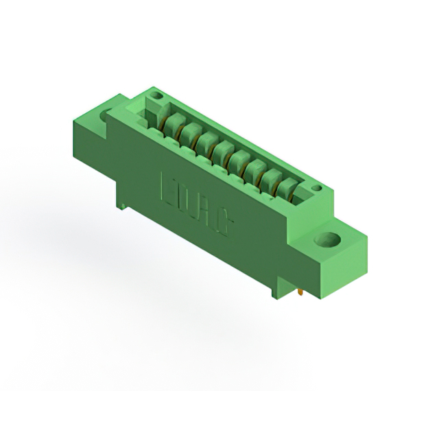 CONN EDGE SGL FMALE 9POS 0.125