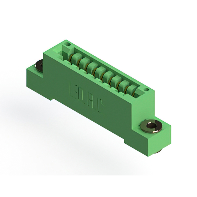 CONN EDGE SGL FMALE 9POS 0.125
