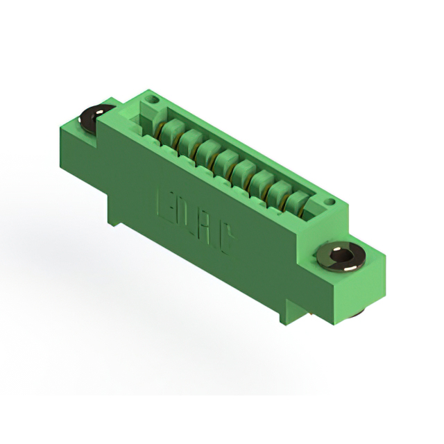 CONN EDGE SGL FMALE 9POS 0.125