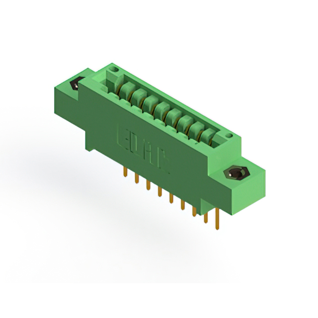 CONN EDGE SGL FMALE 9POS 0.125