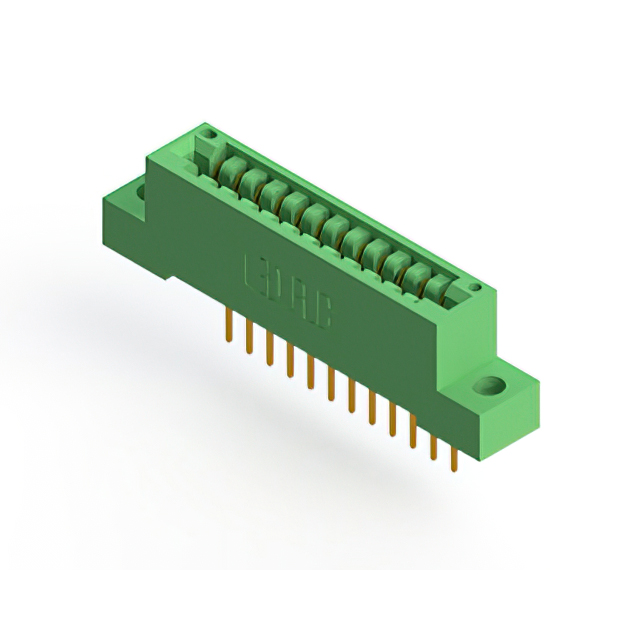 CONN EDGE SGL FMALE 12POS 0.125