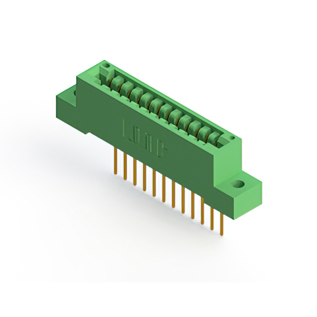 CONN EDGE SGL FMALE 12POS 0.125