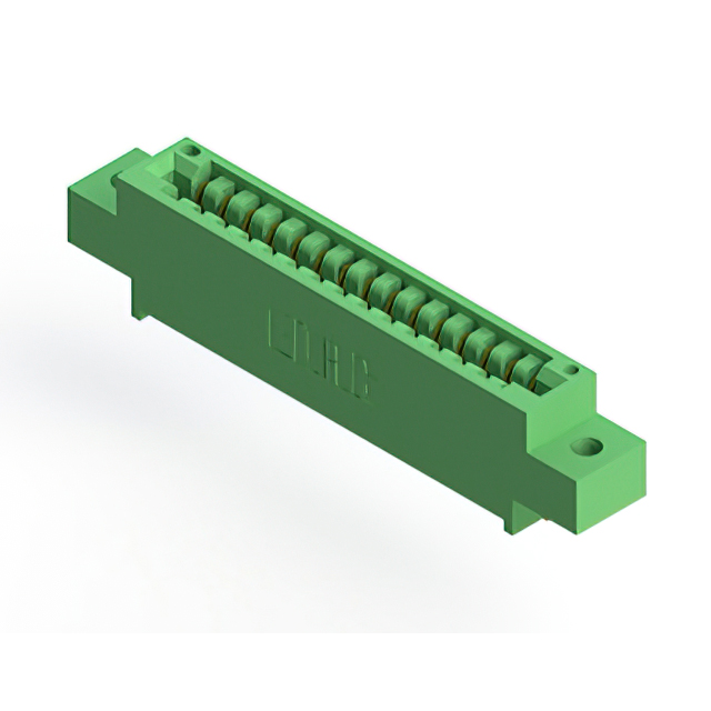 CONN EDGE SGL FMALE 15POS 0.125