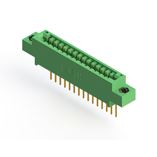 CONN EDGE SGL FMALE 15POS 0.125