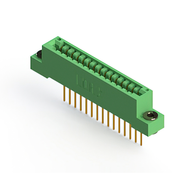CONN EDGE SGL FMALE 15POS 0.125