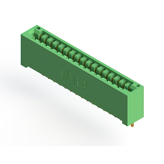 CONN EDGE SGL FMALE 17POS 0.125