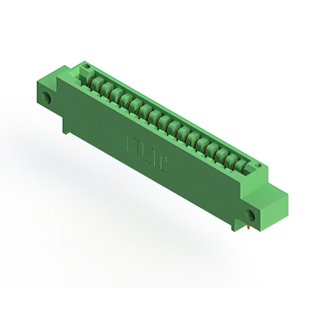 CONN EDGE SGL FMALE 17POS 0.125