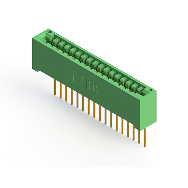 CONN EDGE SGL FMALE 17POS 0.125