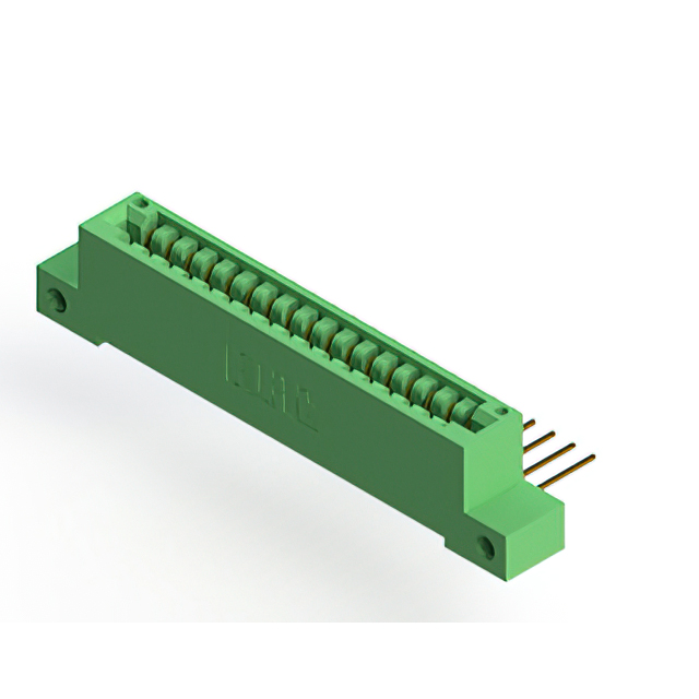 CONN EDGE SGL FMALE 17POS 0.125