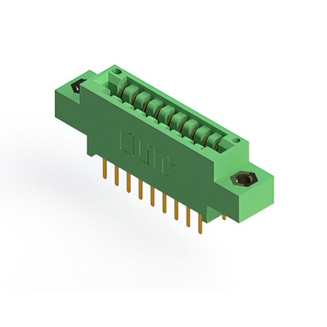 CONN EDGE DUAL FMALE 18POS 0.125