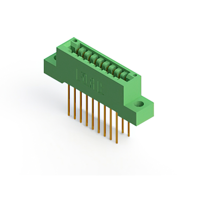 CONN EDGE DUAL FMALE 18POS 0.125