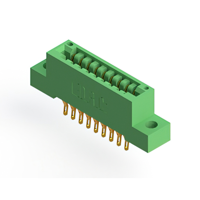 CONN EDGE DUAL FMALE 18POS 0.125