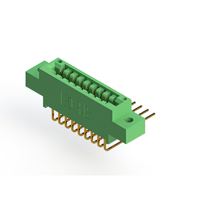 CONN EDGE DUAL FMALE 18POS 0.125