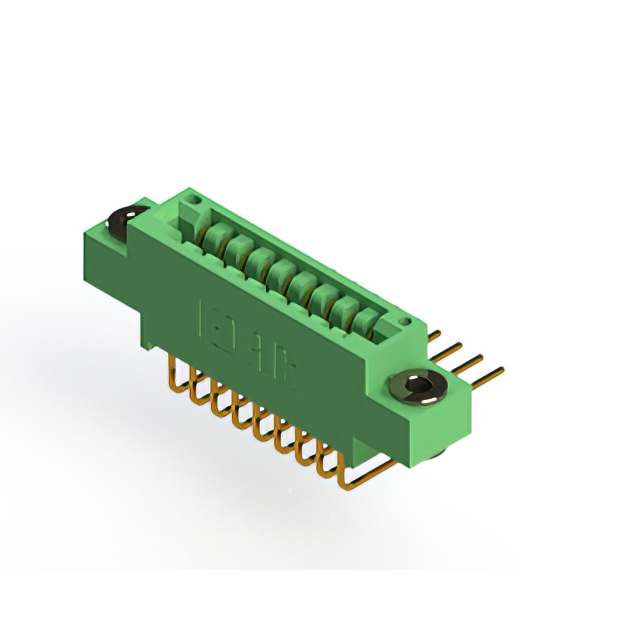 CONN EDGE DUAL FMALE 18POS 0.125