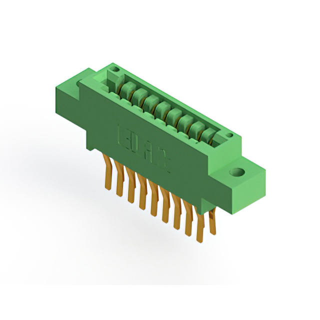 CONN EDGE DUAL FMALE 18POS 0.125