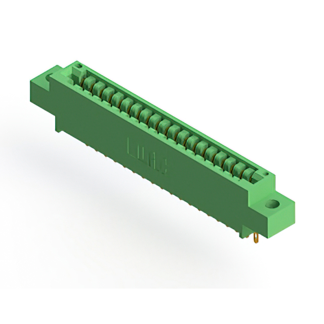 CONN EDGE SGL FMALE 19POS 0.125
