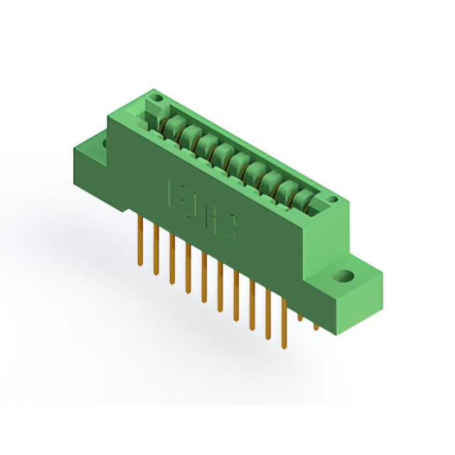 CONN EDGE DUAL FMALE 20POS 0.125