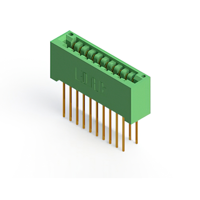 CONN EDGE DUAL FMALE 20POS 0.125