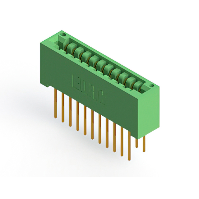 CONN EDGE DUAL FMALE 22POS 0.125