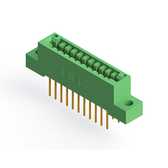 CONN EDGE DUAL FMALE 22POS 0.125